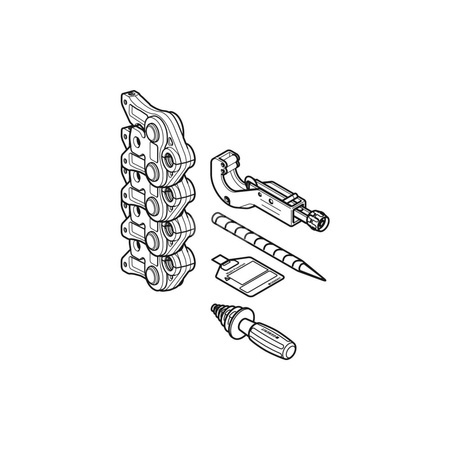 Szczęki zaciskowe (komplet) GEBERIT Mapress fi 16 mm do złączek zaprasowywanych