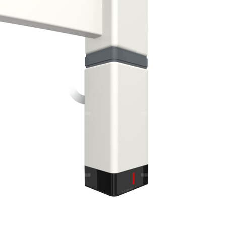 Grzałka ONE na profilu trapezowym - prawa 800W biała