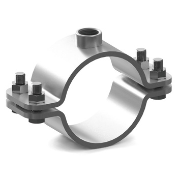 Obejma mocująca NICZUK OGPSF 125-127 mm 125M20 (ocynk ogniowy)