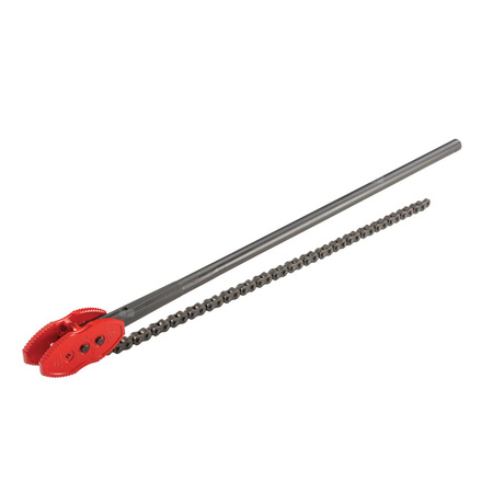 Klucz łańcuchowy z podwójnymi szczękami do rur 2" - 12" model 3237 - długość łańcucha 1410 mm, długość całkowita 1625 mm