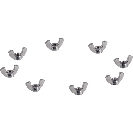 Nakrętki motyl. do wpustów dachowych Geberit Pluvia (zest. 8szt.)