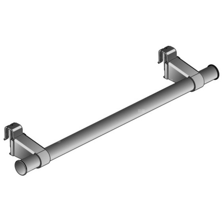 Kermi® wieszak na ręczniki 750 mm powierzchnia biała