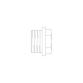 Korek OVENTROP 1101704 mosiądz GW 1/2''