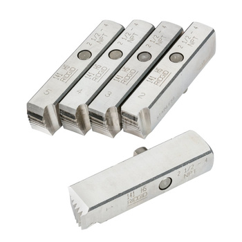 Noże do rur 2 1/2" - 4" NPT, wysokoobrotowe do stali nierdzewnej, prawoskrętne, do gwintownicy z przekładnią zębatą model 141