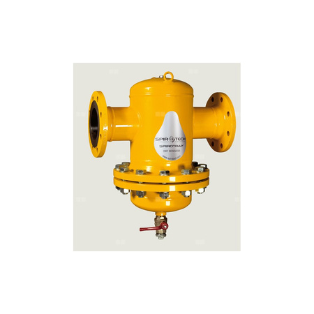 Separator zanieczyszczeń SPIROTRAP rozbieralny DN 100 połączenie kołnierzowe