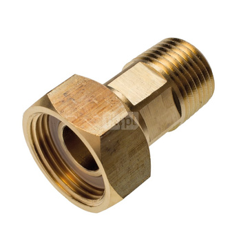 Półśrubunek SANHA PURAFIT dwuczęściowy, miedź, 3/4'' x 1'' (GZ x GW)