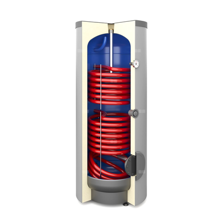 Wymiennik solarny c.w.u. GALMET SGW(S)B Tower Biwal 300 (z 2 wężownicami, pojemność 300 litrów)