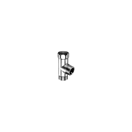 Trójnik 1/2" x 1/2" x 1/2", chrom