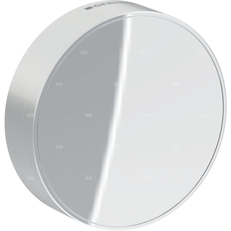 Rozetka funkcyjna Geberit Split do zestawu odpływowo-przelewowego, chrom błyszczący