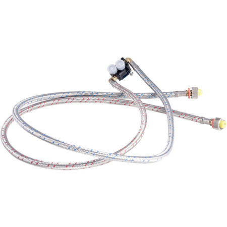 Zestaw wężyków podłączeniowych do baterii umywalkowej Geberit ONE, montaż naścienny, do podtynkowej skrzynki funkcyjnej