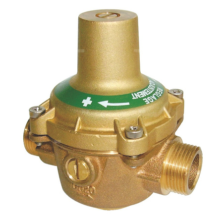 Zawór redukcyjny gwintowany zew. zakres regulacji ciśnienia za zaworem: 1,0 do 5,5 bar typ 11 2"