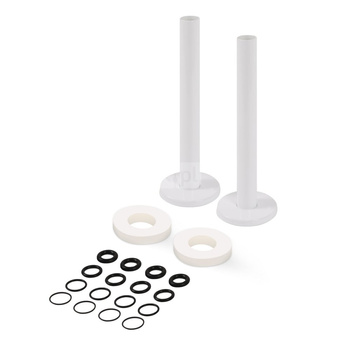 Zestaw maskujący podwójny PO, fi55-fi18-L160, Biały, (A54600E)