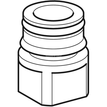 Złączka przejściowa Geberit z gwintem wewnętrznym