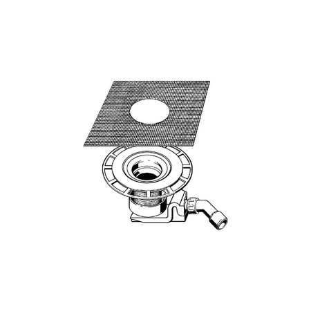 Odpływ prysznicowy kwadrat VIEGA 49271, 438 x 300 x 85 mm, z syfonem