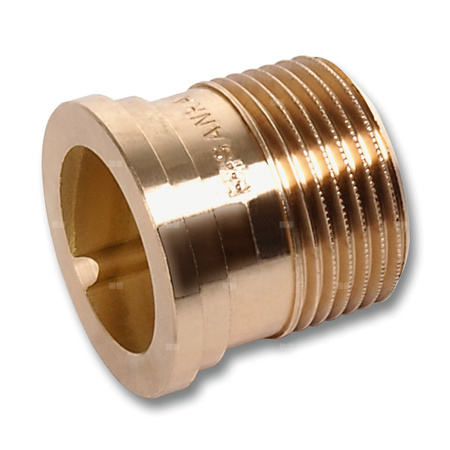 Śrubunek SANHA 4371G redukcja, brąz, 1/2'' x 3/4'' (GZ x lut wewnętrzny)
