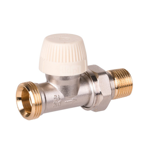 Zestaw do grzejników bocznozasilanych: głowica Thera-6 T3019 + zawór termostatyczny kątowy V2026ESX15 (GZ/GZ) + zawór powrotny, kątowy, 1/2" V2427E0015