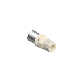 Złączka prosta zaprasowywana QIK, PPSU, 1'' x 32 mm (GZ x złącze zaprasowywane)