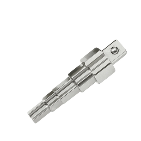 Klucz stopniowy UNI z grzechotką