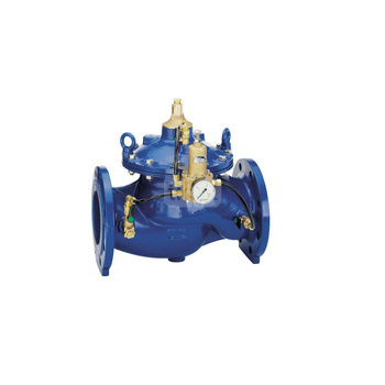 Regulator ciśnienia z zaworem pilotowym, PN25, DN100