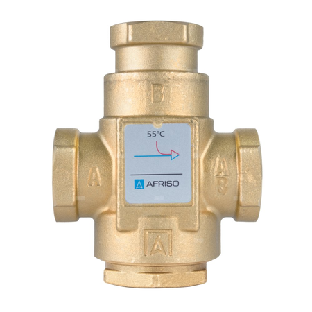 Zawór bezpieczeństwa AFRISO ATV 335 mosiądz GW x GW 1''