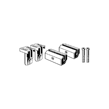 Zestaw poszerzający, tworzywo sztuczne / czarny do odpływów prysznicowych VIEGA 496594