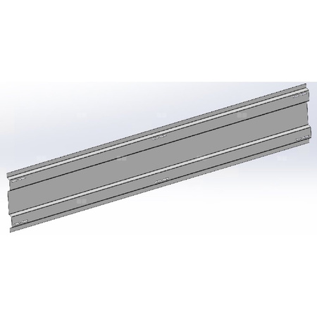 Wiatrownica trapezowa L1750 (1750x285x0,5)