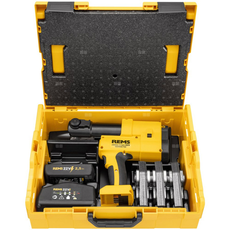 REMS Akku-Press 22V Connected Zest M 15+18+22 L-Boxx