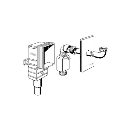 Syfon przeznaczenie: montaż podtynkowy, tworzywo sztuczne, nr wzoru 5633.2 G: 1¼ DN: 50/40