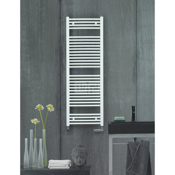 Grzejnik drabinkowy ZEHNDER Virando Bow, wym. 1226 x 148 mm, kolor czarny, moc 648W