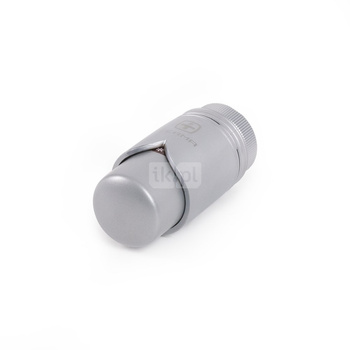 Głowica termostatyczna logo TERMA NOBLE SC, M30x1,5, Satyna, (1600200004)