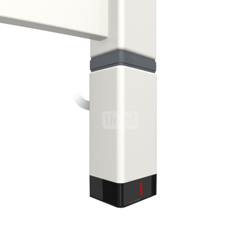 Grzałka ONE na profilu trapezowym - prawa 600W biała