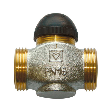 Zawór termostatyczny HERZ, figura prosta, gwint przyłączeniowy M 30 x 1,5, DN20