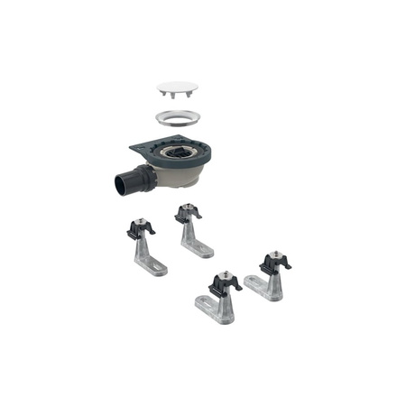 Pokrywa płytki zaworu, do zestawu odpływowego do brodzików Geberit d90 Setaplano