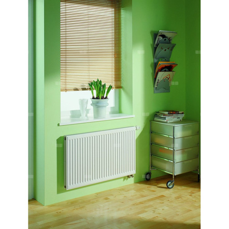 Grzejnik płytowy Kermi®X2® Profil-V typ 33 700x150x1100 biały,10 bar, z osłonami