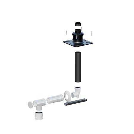 Zestaw przyłączeniowy ZB-33A szacht