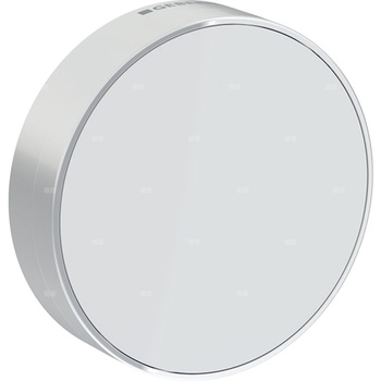 Rozetka funkcyjna Geberit Split do zestawu odpływowo-przelewowego do baterii podtynkowej: biały/chrom błyszczący