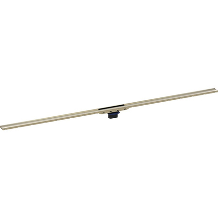 Odpływ liniowy Geberit CleanLine80: L=30–90cm, Rama: szampańska / polerowana, powlekana, Powierzchnia: szampańska / szczotkowana, powlekana