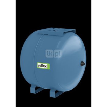Naczynie wzbiorcze REFLEX HW 100, pojemność 100 l, 10 bar / 70'C, kolor niebieski, do instalacji  C.W.U.