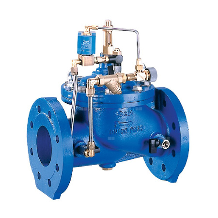 Typ C801 - zawór regulacyjny (zawór odcinający normalnie zamknięty), Pnom=2,5 MPa, tmax=90'C VALVE C801/C802 DN50