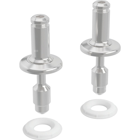 Trzpień mocujący do deski sedesowej Geberit ONE: Biały-alpin