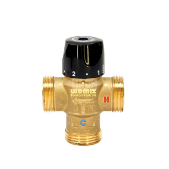 Zawór termostatyczny Concept By WOMIX GZM THERM GZ1", 20'C - 45'C