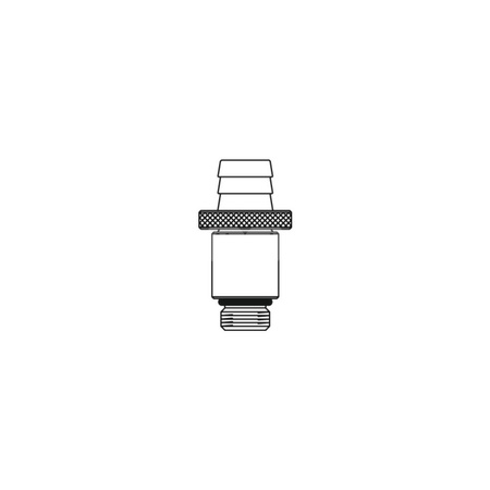 Króciec zaworowy do węża