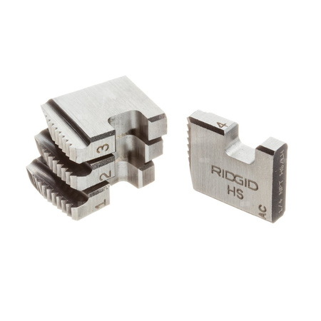 Noże do rur 3/8" NPT, stal szybkotnąca lewoskrętna, do głowic gwinciarskich 00-R, 11-R, 12-R, 0-R