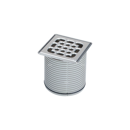 Kratka VIEGA 49342 kwadratowa ze stalowai nierdzewnej 100x100mm do wpustu