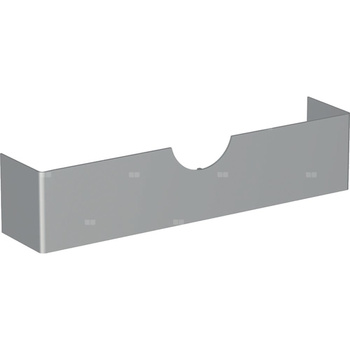 Pokrywa dolna, do modułu sanitarnego Geberit Monolith do bidetu: Średnioszary Perlglimmer