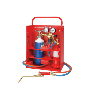 ALLGAS 2000 KM 0.5/2 Przenośny zestaw do lutowania i spawania, 22-częściowy