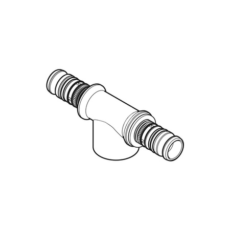 O-Ring gumowy GEBERIT Mepla 16 mm, kolor czarny/szary