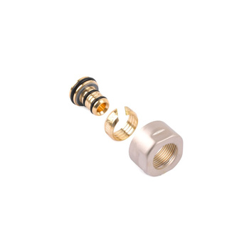 Adapter na alupex CYLINDER, GW 24-19-fi16x2, Satyna poł. nikiel, (A58502L)