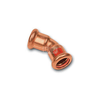 Łuk 45' SANHA Press Solar, miedź, 18 mm (zw x zw)