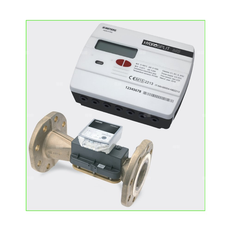 Ciepłomierz ultradźwiękowy rozdzielny z wewnętrznym Modułem M-BUS, typu HYDROSONIS UP DN 40 Qp=10 m3/h, Tmax: 130st.C, L=300 mm